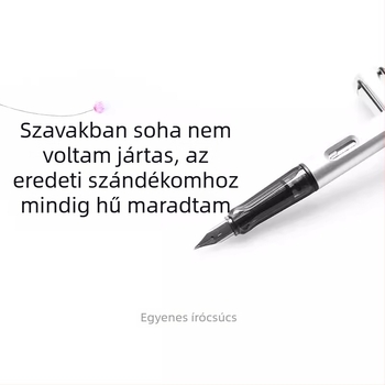 Long Book töltőtoll cserélhető tintasakkal írásgyakorlatra és kalligráfiára - diákok számára