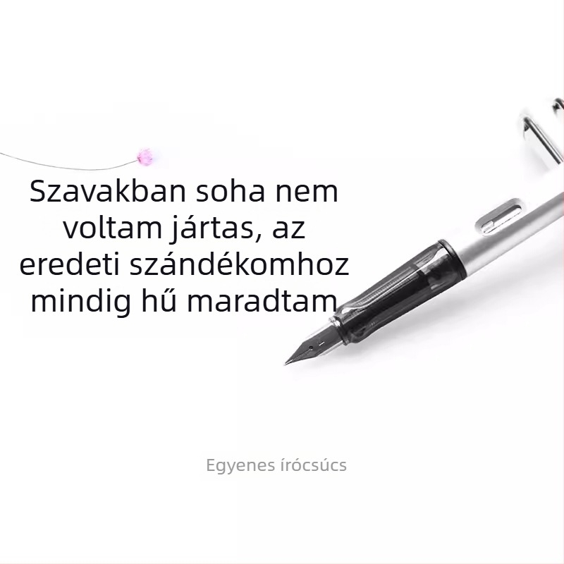 Long Book töltőtoll cserélhető tintasakkal írásgyakorlatra és kalligráfiára - diákok számára