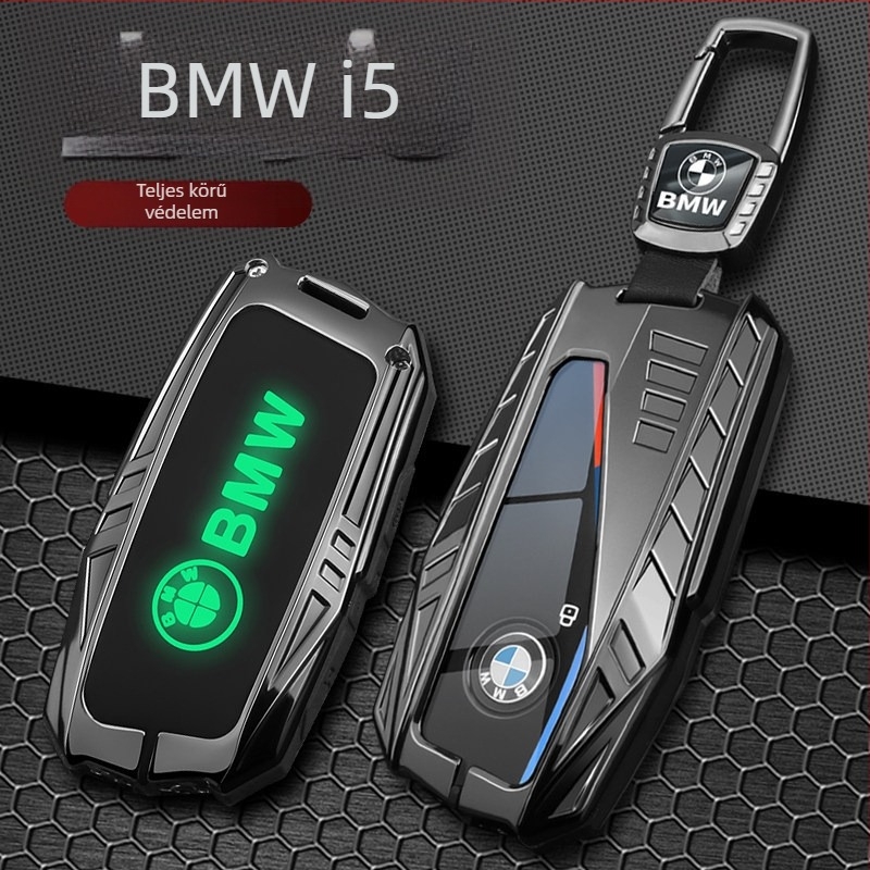 BMW i5 kulcs tok, 2026-os modellhez kompatibilis, cinkötvözetből készült