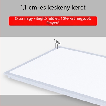 LED síkpanel lámpa 600x600 keskeny keretű alumínium panel fény anti-glare 300x600 magas fényerő