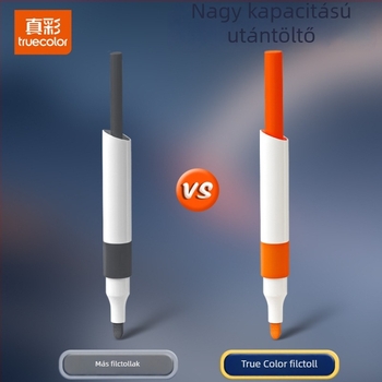 True Color marker toll rajzhoz, óvodásoknak biztonságos akvarell toll, fedő színek és egymásra rakható akril ecset