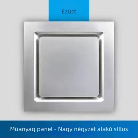 Beépített mennyezetventilátor 300x300 fürdőszoba és konyha, erőteljes és csendes 30x30