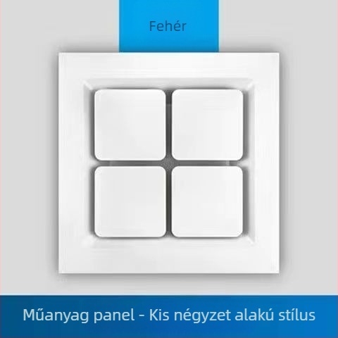 Beépített mennyezetventilátor 300x300 fürdőszoba és konyha, erőteljes és csendes 30x30