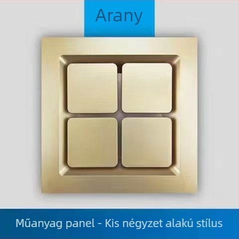 Beépített mennyezetventilátor 300x300 fürdőszoba és konyha, erőteljes és csendes 30x30