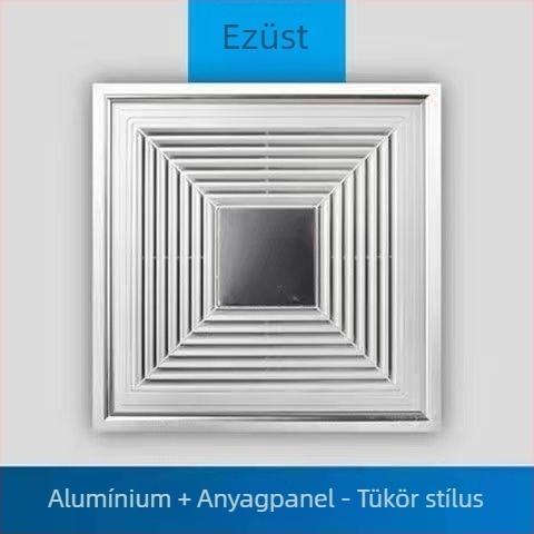 Beépített mennyezetventilátor 300x300 fürdőszoba és konyha, erőteljes és csendes 30x30