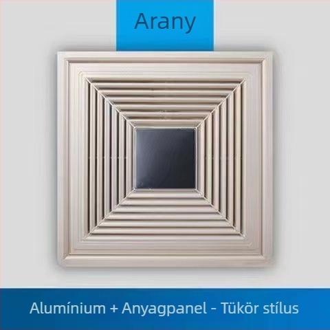 Beépített mennyezetventilátor 300x300 fürdőszoba és konyha, erőteljes és csendes 30x30