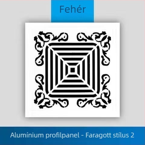 Beépített mennyezetventilátor 300x300 fürdőszoba és konyha, erőteljes és csendes 30x30