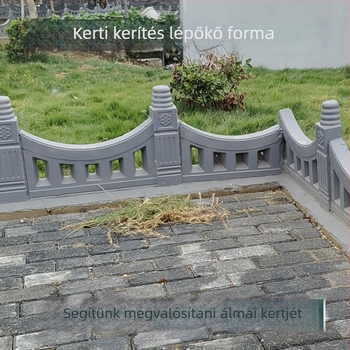 Kőforma kert szegélyekhez és járólapokhoz