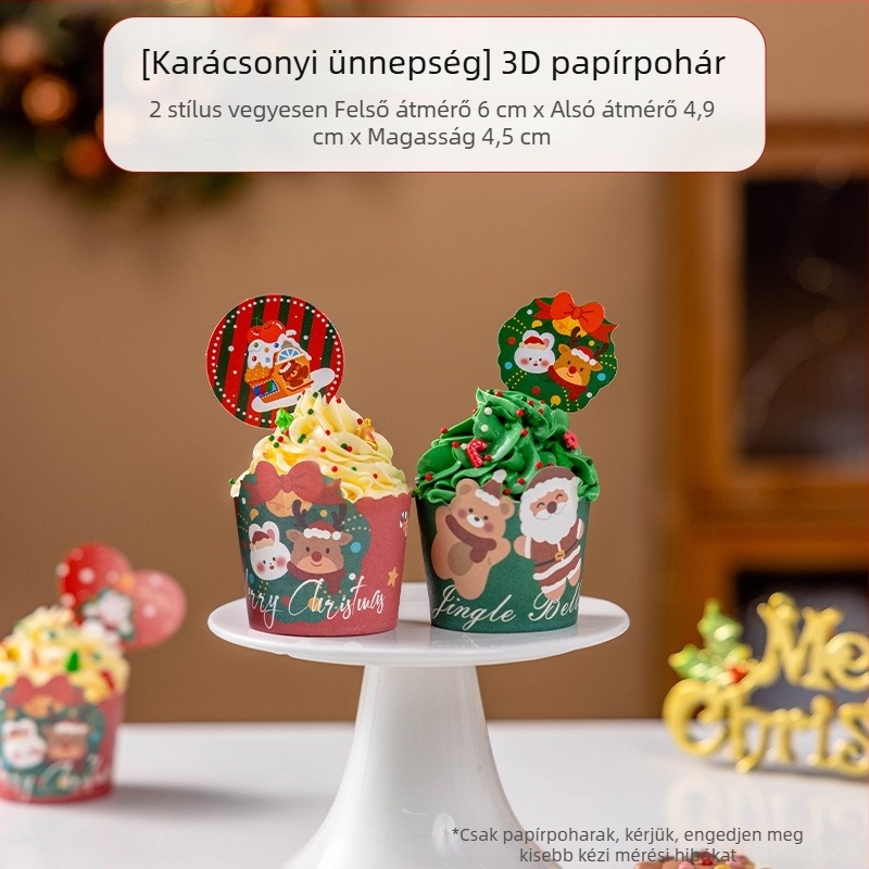 Rajzfilmfigurás muffinpapírtálak, hőállóak, sütőben használhatóak, gyerekeknek szóló sütőeszközök, muffinformák