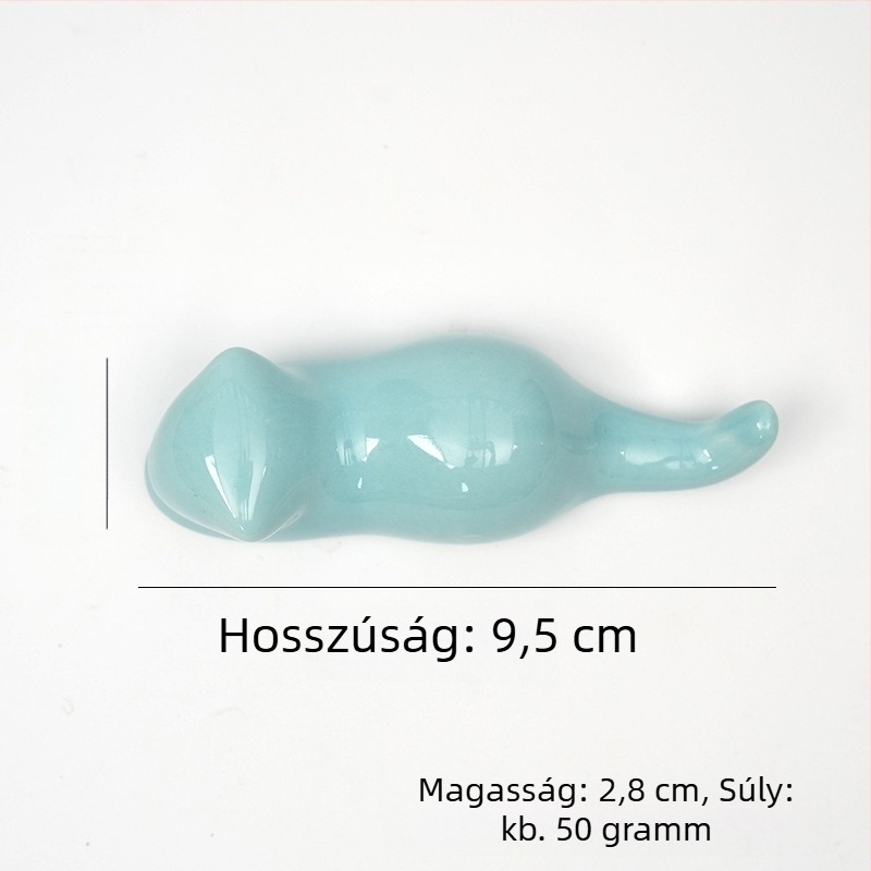 Többcélú kerámia tolltartó macska-, bálna-, nyúl- és madár motívumokkal – kompakt asztali dekoráció íráskészlethez
