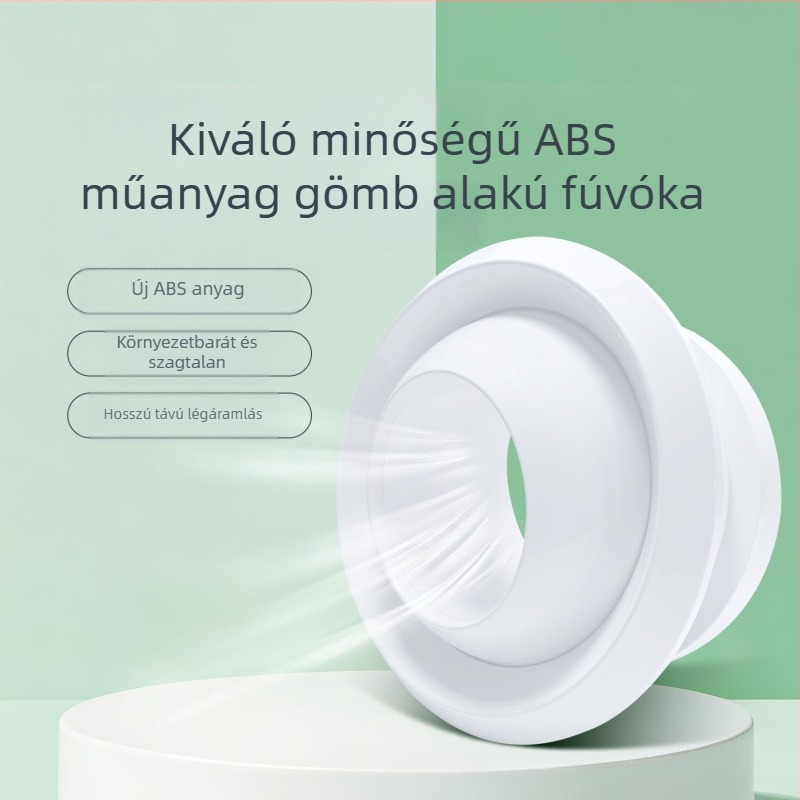 ABS gömbszerű levegő kimenet központi klímához, szabályozható szeleppel