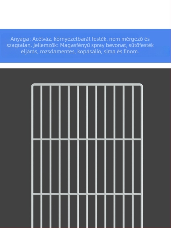 Fagyasztó tároló rendező belső elválasztóval