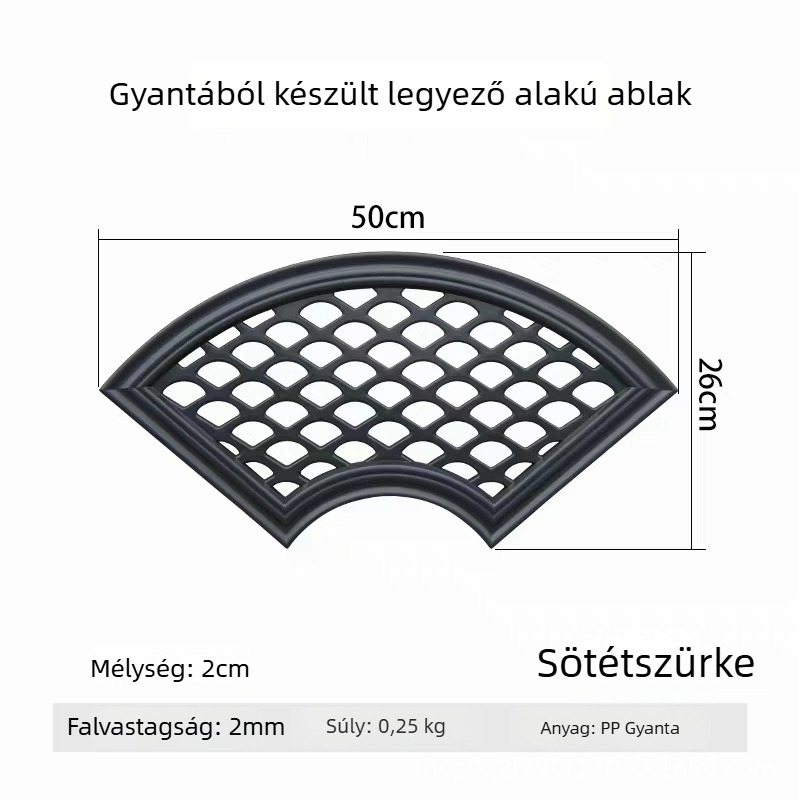 Mini integrált antik ereszcserep falidísz gyantából, új kínai stílusban, nappali és étkező számára, Huipai stílus