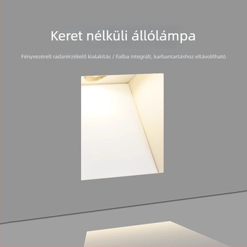Casambi 86-típus keret nélküli beépített lépcső- és folyosó világítás mozgásérzékelővel és fényvezérléssel (rejtett, észrevehetetlen világítás)