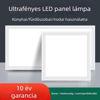 Beépített mennyezeti LED lámpa fürdőszobába és konyhába, alumínium paneles mennyezet