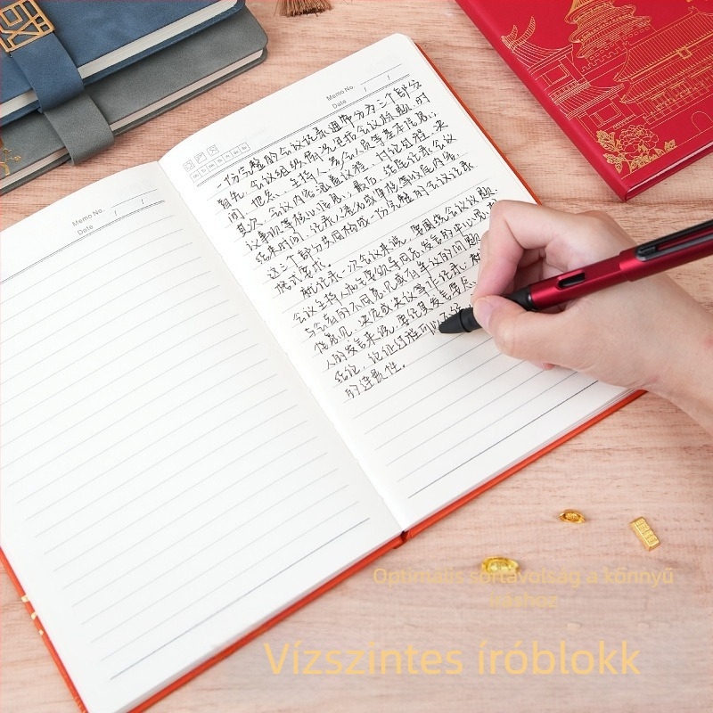 A5 notesz készlet – luxus notesz és toll, logó testreszabás, hordozható