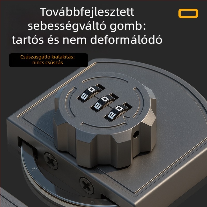 Fúrás nélküli fiókzár tolóajtókhoz, dupla ajtózár, toló- és húzózár, bútordarabok tárolására