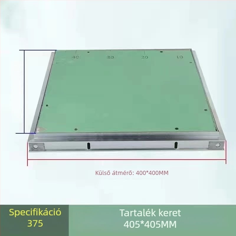 Rejtett hozzáférési panel gipszkarton mennyezethez, alumíniumötvözetből