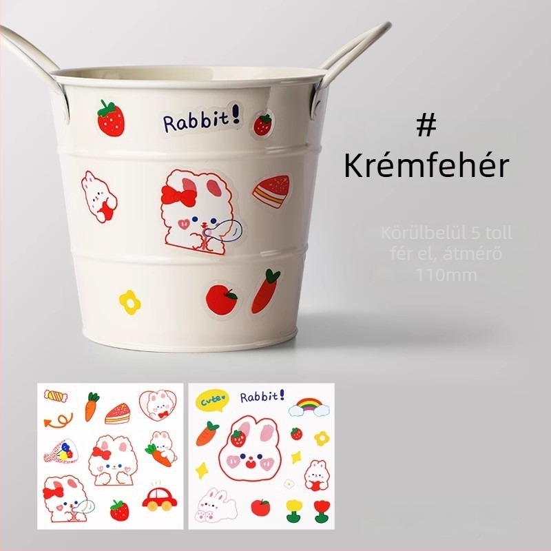Kreatív kovácsoltvas tolltartó nagy kapacitással, íróasztalra tervezett szervező, minimalist dizájn