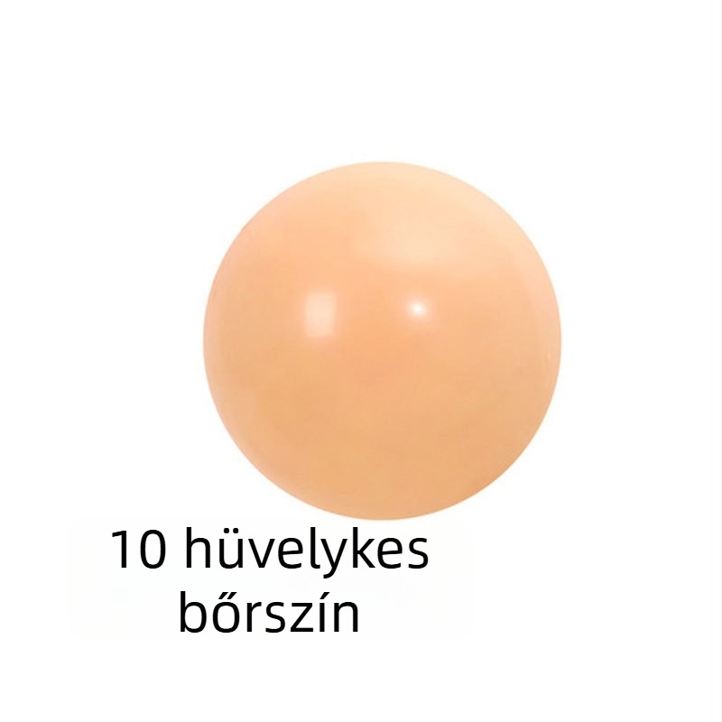 10 hüvelykes matt kerek latex lufi esküvői dekorációhoz, bulikhoz és születésnapokhoz
