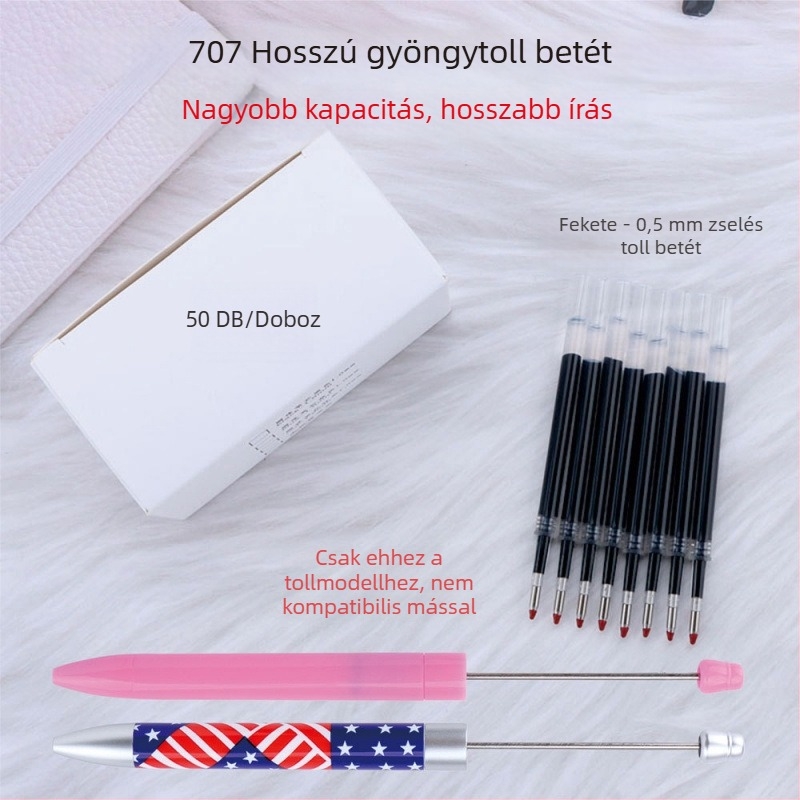Gyöngy toll pótbetét – 1,0 mm golyóstoll/gel toll érintőképernyőhöz