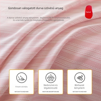 Egyszemélyes ágyneműkészlet 100% pamutból: lepedő, paplanhuzat és párnahuzat, három darab