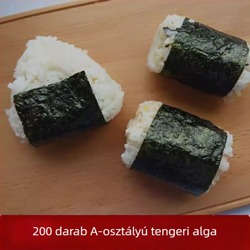 Nagy háromszög alakú onigiri forma – japán Bento stílusú rizsprés készlet