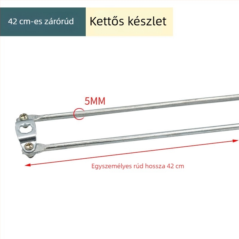 Fájlkabinetzár fém ajtóhoz, kijelzővel, fenti–lenti összekapcsoló rúd mechanizmussal; alkalmas személyzeti szekrények és archívumok számára; zárhenger.