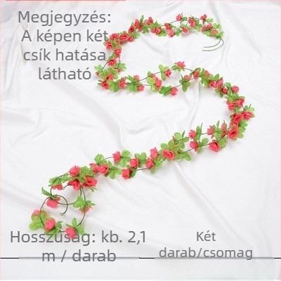 Mesterséges selyemrózsa futók esküvői dekorációhoz