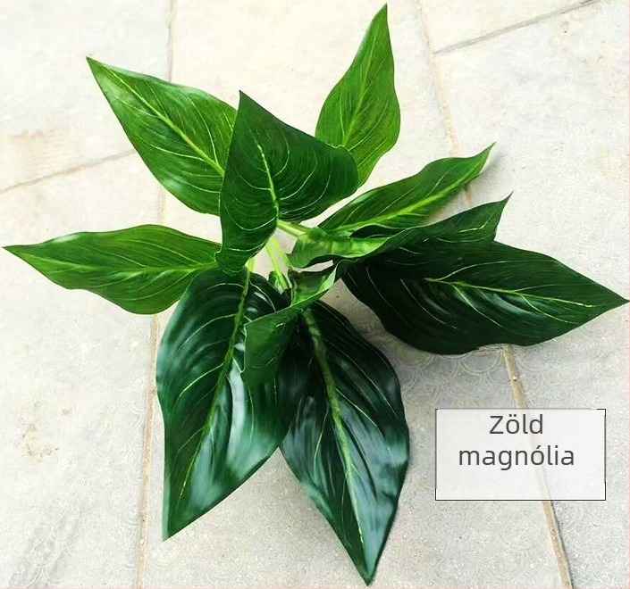 Műnövények falra és asztalra szóló dekorációhoz, műfű kiegészítők, mini bonsai, 10–30 cm magas