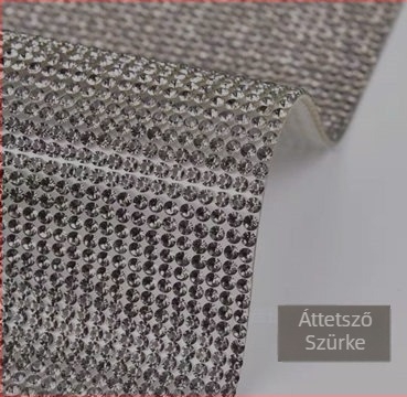 Teljes gyémánt üveg strassz DIY ékszerkészítéshez és ruházati kiegészítőkhez — dekoratív matricák dupla oldalú ragasztóval telefon tokhoz