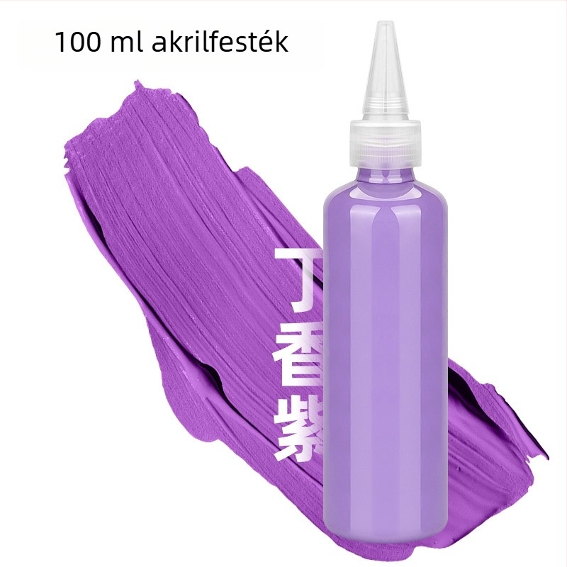Gyerekek ujjfesték készlet 100 ml, mosható gouache, akvarell és akril festékek