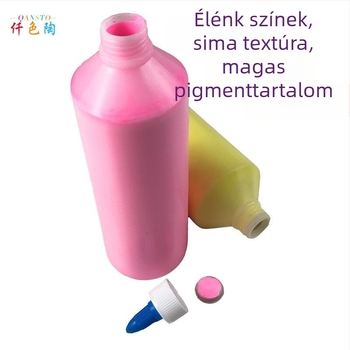 24 színű akrilfesték készlet ujjfestéshez és faliképhez — kezdőknek