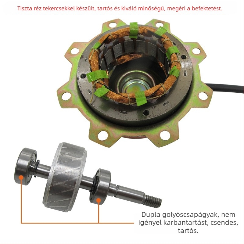 YYHS-30/40 Integrált mennyezeti szellőző ventilátor motor, univerzális tiszta rézhuzalos motor golyóscsapágyakkal