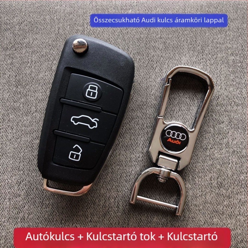Fém autókulcs modell – utánzat Mercedes-Benz, Audi, Cadillac, Maserati, Land Rover és BMW kulcsokhoz