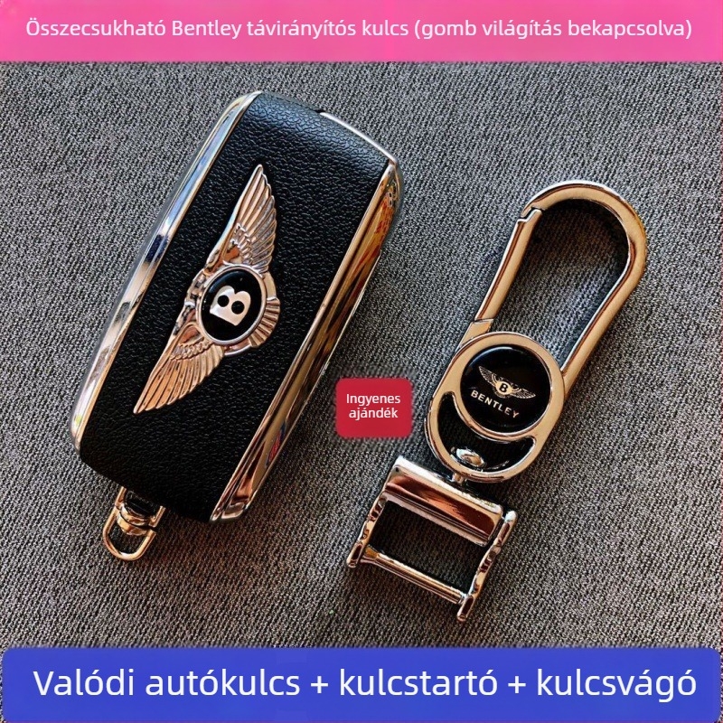 Fém autókulcs modell – utánzat Mercedes-Benz, Audi, Cadillac, Maserati, Land Rover és BMW kulcsokhoz