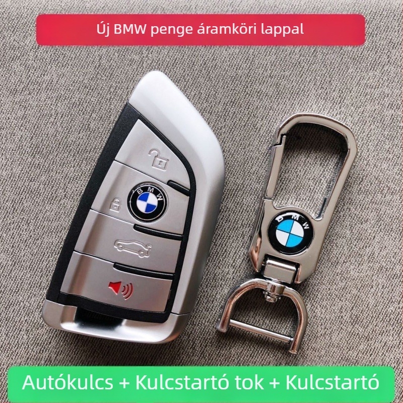 Fém autókulcs modell – utánzat Mercedes-Benz, Audi, Cadillac, Maserati, Land Rover és BMW kulcsokhoz