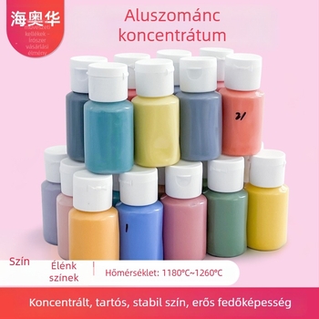 Hai Aohua Kerámia aláglazúros színkoncentrátum — középfokú hőmérsékletű glazúrral pigment, aláglazúr festék, 60 ml