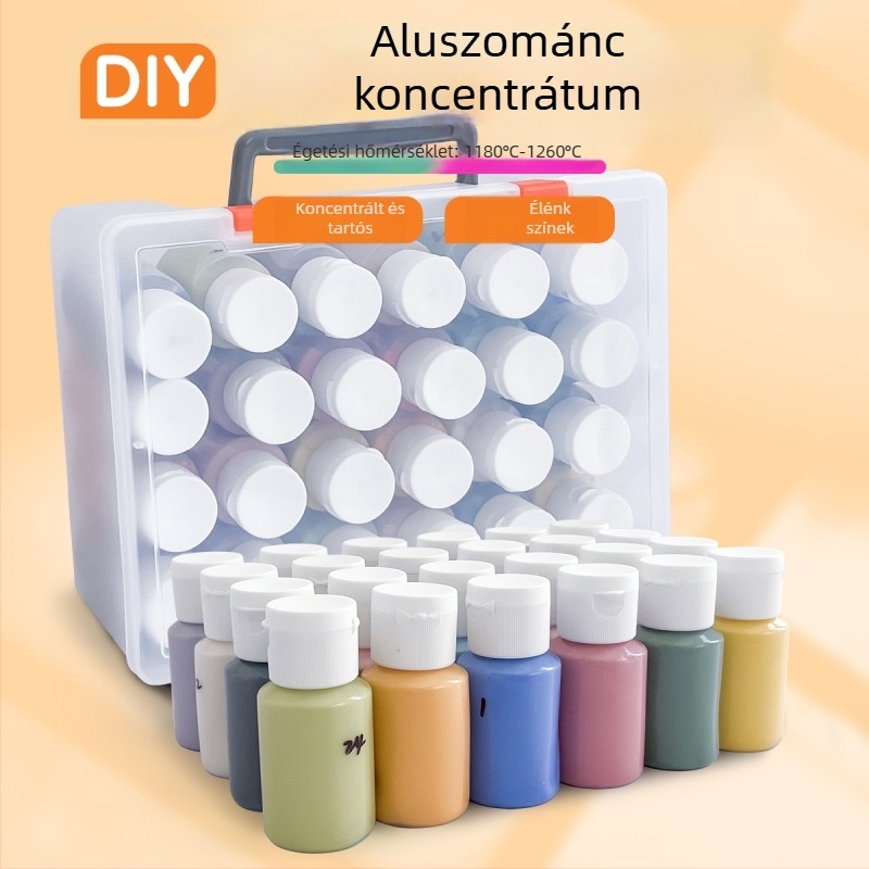 Hai Aohua Kerámia aláglazúros színkoncentrátum — középfokú hőmérsékletű glazúrral pigment, aláglazúr festék, 60 ml