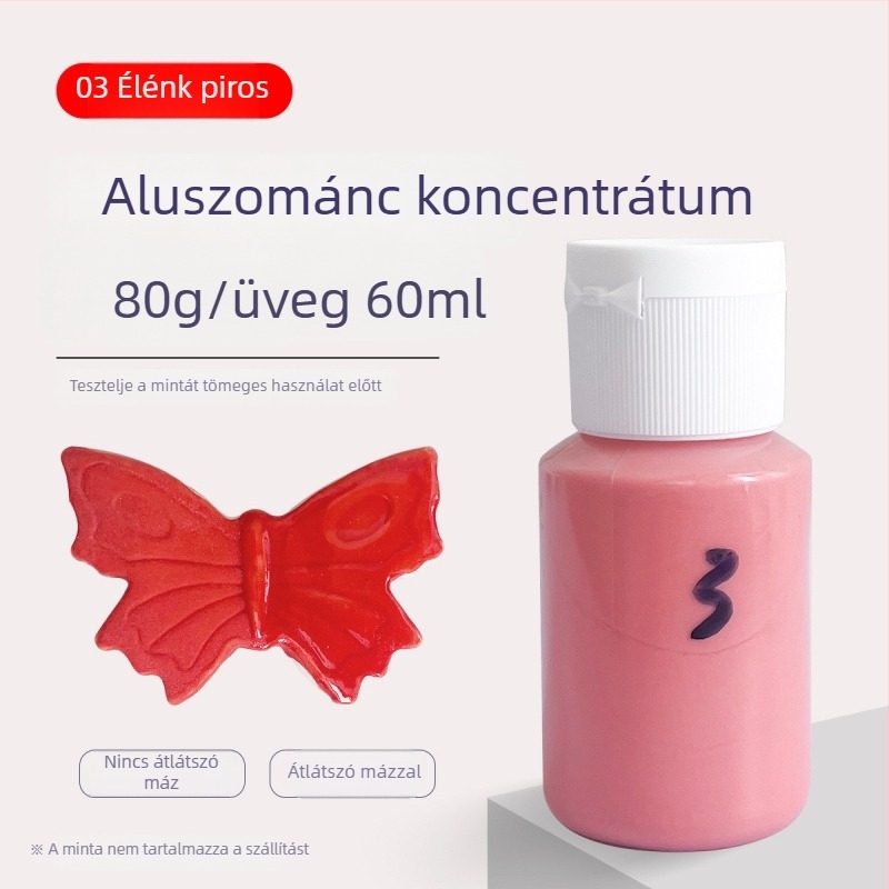 Hai Aohua Kerámia aláglazúros színkoncentrátum — középfokú hőmérsékletű glazúrral pigment, aláglazúr festék, 60 ml