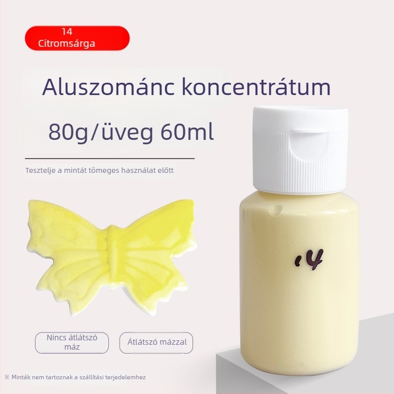 Hai Aohua Kerámia aláglazúros színkoncentrátum — középfokú hőmérsékletű glazúrral pigment, aláglazúr festék, 60 ml