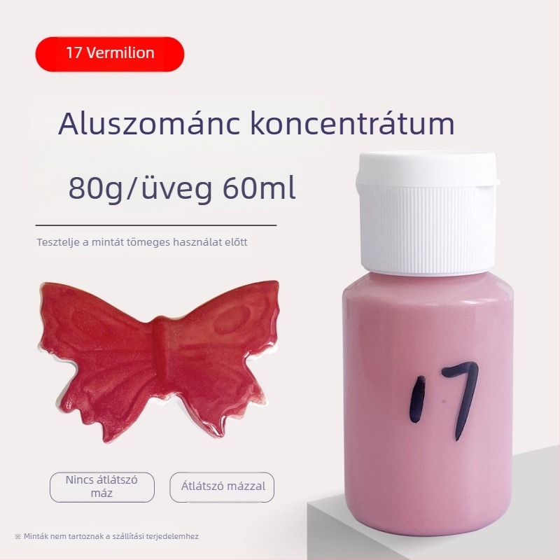 Hai Aohua Kerámia aláglazúros színkoncentrátum — középfokú hőmérsékletű glazúrral pigment, aláglazúr festék, 60 ml