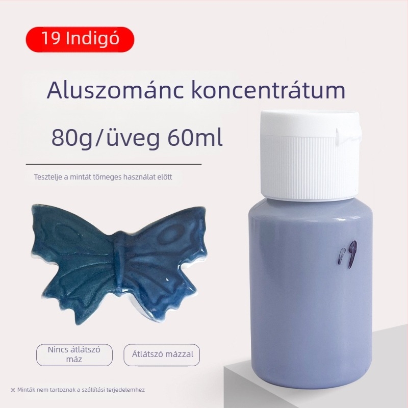 Hai Aohua Kerámia aláglazúros színkoncentrátum — középfokú hőmérsékletű glazúrral pigment, aláglazúr festék, 60 ml