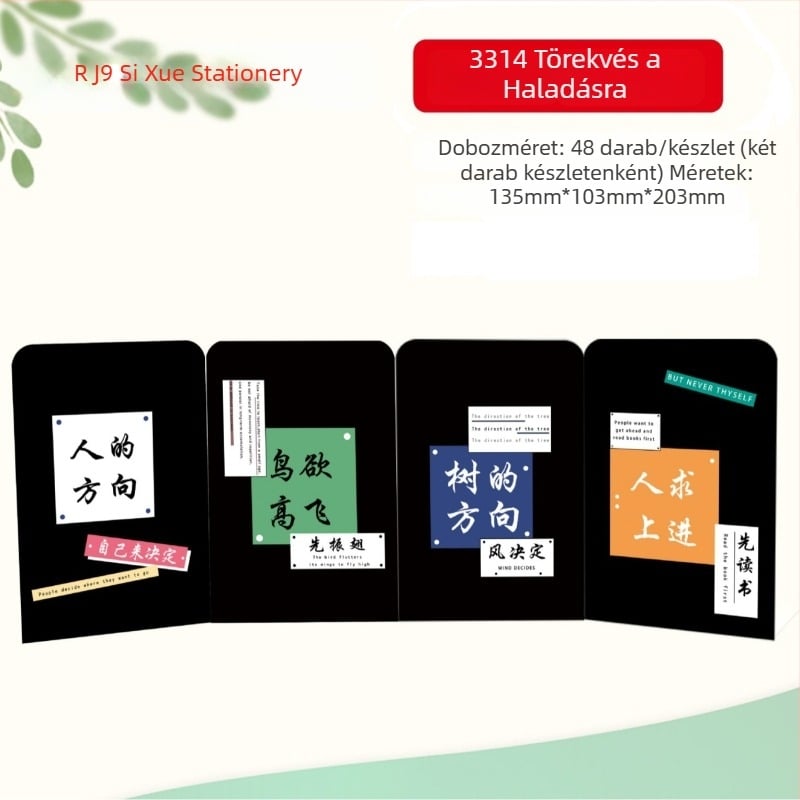 Fém könyvtartó az íróasztalhoz diákoknak, kreatív karikatúra dizájnnal