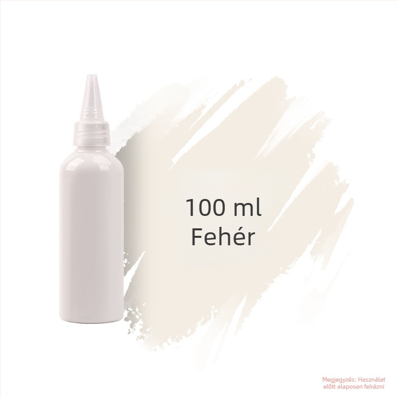 100 ml-es akril festék készlet gyerekeknek – vízálló gipszbaba festéséhez, akvarell és gouache