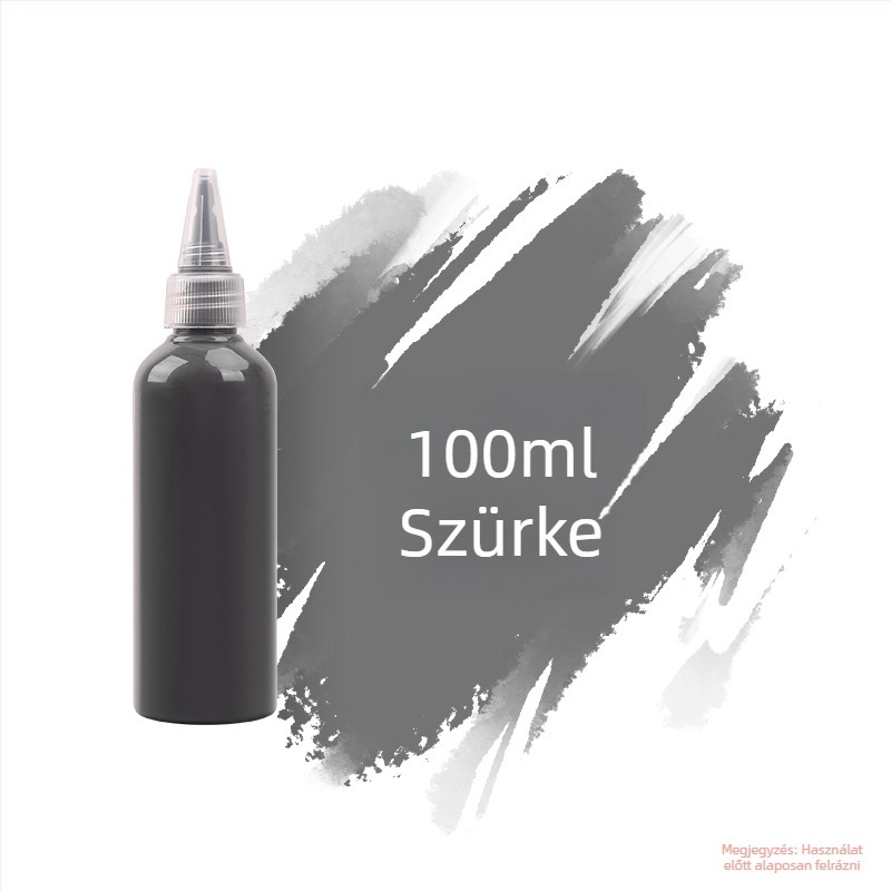100 ml-es akril festék készlet gyerekeknek – vízálló gipszbaba festéséhez, akvarell és gouache