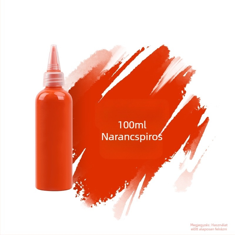 100 ml-es akril festék készlet gyerekeknek – vízálló gipszbaba festéséhez, akvarell és gouache