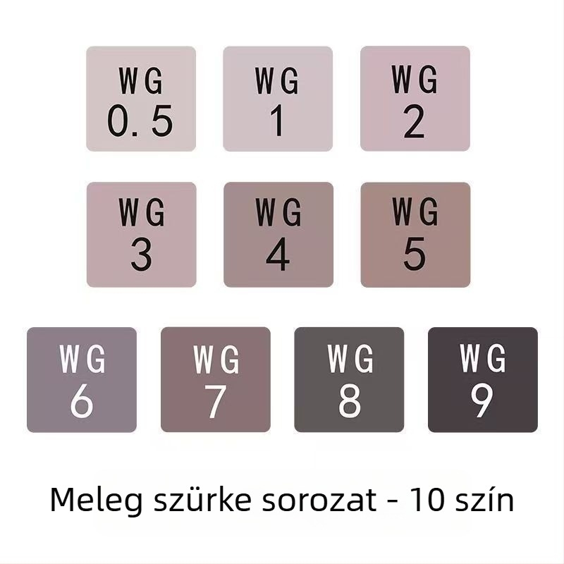 Touch olaj alapú, kétoldalas marker készlet, 12 szín, alkoholos akvarell marker diákoknak és gyerekeknek