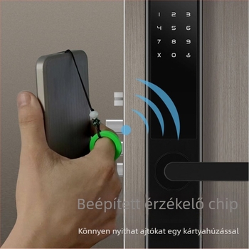 IC 5200 CUID chipes hozzáférés-ellenőrző intelligens kártya, telefonos medállal