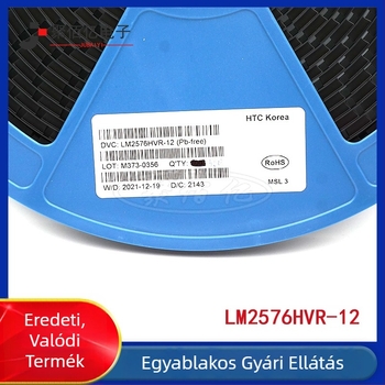 LM2576HVR-12 DC-DC buck regulator IC, TO-263 csomagolás